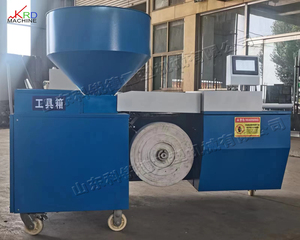 Machine automatique de formage de blocs de <span class=keywords><strong>semis</strong></span> en tissu non tissé pour la culture en terre nutritive, machine de moulage de blocs et de remplissage de terre nutritive - Product Image 2