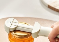 Ouvre-bouteille magnétique en acier inoxydable ouvre-bouteille multifonctionnel pour outil de cuisine ouvre-boîte réglable Diam