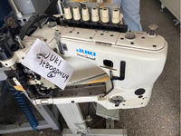 UNION SPECIAL 35800dn9 Machine à coudre à double chaîne à bras incurvé à trois aiguilles Ms-3580 pour jeans Made in