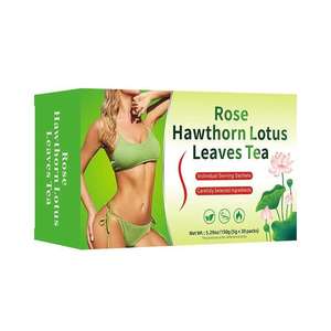 Tè Detox Naturale al Rosa, Biancospino e Foglie di Loto, Confezione da 150g, Sapore Floreale Leggero, Bevanda Salutare <span class=keywords><strong>per</strong></span> il Controllo del Peso Quotidiano - Product Image 2