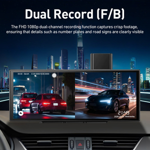 Cámara DVR Inteligente OEM de 11.4 Pulgadas para Espejo Retrovisor, 4G+64GB con Carplay Inalámbrico, Grabación Dual y Monitor de Estacionamiento para Flotas - Product Image 5