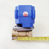 DN20 3/4 Zoll Messing-Wasserleckage-Absperrventil Wasserleckage-Detektoren 8-Draht-Wassersensoren 6m Erkennungssystem zur Hochwasserschutz
