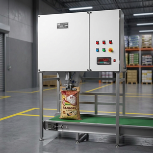 Semi Automatic Fertilizer Bag <b>Packing</b> Machine Industrial Weighing Filling and Bagging System for Granules Powder and Seeds - Product Image 1