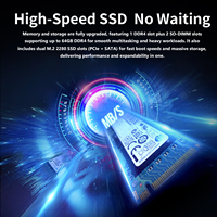 Ordinateur portable OEM Intel 12e génération I3 I5 I7 15,6 pouces IPS 1080P 8 Go DDR4 2 To SSD Empreinte digitale Win11 PC portable Gaming et Professionnel pour l'étude