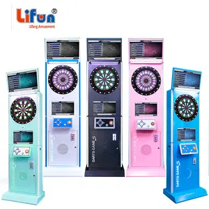 Sıcak satış Indogame elektronik Video Online Dart Arcade oyunu jetonlu Dart oyun makinesi fgame eğlence parkı oyun çubuğu