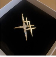 Épinglette étoile personnalisée Broche de sécurité mignonne et tendance pour fixer les vêtements et éviter de glisser Accessoire de mode haut de gamme
