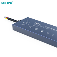 Driver LED ultra-mince 300W à PFC élevé 0.95, IP67, avec certification officielle