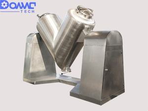 Mezcladora de Polvo de Grado Alimenticio con Doble Brazo para Especias, Fertilizantes, Cosméticos y Productos Químicos, Tipo V, 500L, Homogeneizador de Polvo - Product Image 3