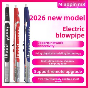 Miaopin M7 - Set <span class=keywords><strong>de</strong></span> Instrumentos Musicales Electrónicos (Saxofón, <span class=keywords><strong>Flauta</strong></span> Electrónica) Blanco y Negro, Estándar, Lujo, Opcional, para Adultos Mayores - Product Image 2
