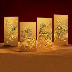 Custom Hongbao Business Luxury Red Envelopes Kraft Paper Wedding Gift Bags Gold Stamping <strong>Pearl</strong> Personalized Red Packets Logo - Product Image 2