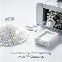Granulés de polypropylène PP de qualité vierge pour le moulage par injection et les applications plastiques générales