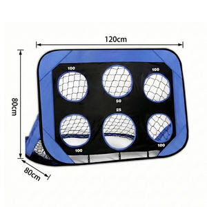 But <span class=keywords><strong>de</strong></span> <span class=keywords><strong>football</strong></span> portable KingGear pour enfants, 4 en 1, <span class=keywords><strong>filet</strong></span> d'entraînement <span class=keywords><strong>de</strong></span> <span class=keywords><strong>football</strong></span> détachable pour la pratique dans le jardin et la cour - Product Image 2