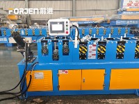 Machine de profilage automatique FORJEN à commande PLC pour profilés en acier léger, avec moteur à engrenages pour profilés en C/U pour cloisons sèches