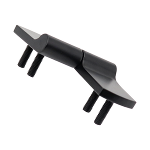 Charnières à friction HFK86 à 360 degrés avec positionnement par vis, petites charnières industrielles en alliage <span class=keywords><strong>de</strong></span> zinc noir mat pour meubles - Product Image 4