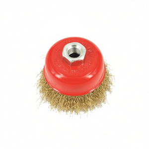 TTAKE Corrugated <b>Wire</b> Cup <b>Brush</b> Stainless Steel M14 Abrasive <b>Brush</b> For Metal Polishing - Product Image 2