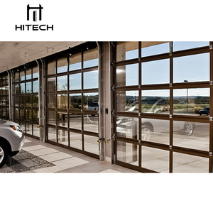 Hitech avec fenêtres, charnières hydrauliques pneumatiques coulissantes latérales, panneau <span class=keywords><strong>solaire</strong></span>, Code vent, vue complète, accordéon en aluminium, <span class=keywords><strong>Garage</strong></span> - Product Image 6