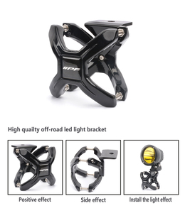 Overland off road UTV ATV Pickup xe front bumper Chiếu Sáng Gắn kẹp LED Đèn làm việc ánh sáng gắn chân đế - Product Image 4