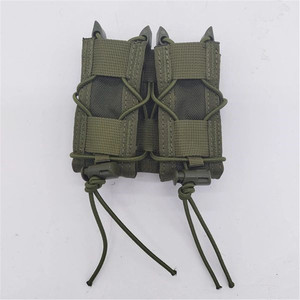 ซองใส่แม็กกาซีนแบบสอง/สามชั้น ขนาด 9 มม. สำหรับปืนพก พร้อมช่องใส่ไฟฉายและซองใส่มีดล่าสัตว์ - Product Image 2