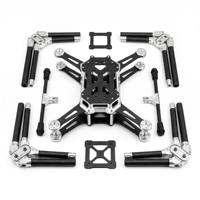 Service de fabrication sur mesure par usinage CNC de châssis de drone, bras de drone pliable, support de moteur, multirotor, photographie, FPV, course, en fibre de carbone