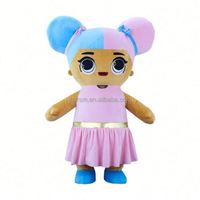 Mascotte gonflable animale de 2,6 m, idéale pour costume adulte, fête d'anniversaire, cadeau de baby shower, garçons, Mardi Gras/Carnaval