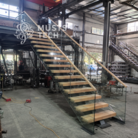 Fabricant direct d'usine : Escalier sur mesure pour l'ingénierie architecturale, production stable et en série