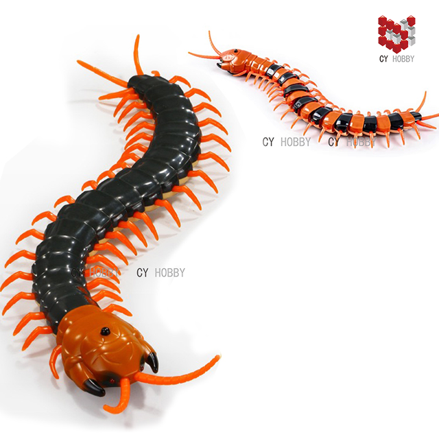 CY HOBBY Electric Plastic Infrared Remote Control Centipede Follow Me Feature 10M Range Indoor/Outdoor Use Ready-to-Go 30+ Min
