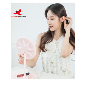 Mixed Procurement Low Price Wholesale Desktop Cosmetics LED <b>Mirror</b> USB Vanity Adjustable Three Color LED <b>Light</b> Round Magnifying - Product Image 2