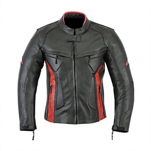 Chaqueta de Motociclismo para Hombre Vanucci, Cuero Genuino de Vaca, Equipo de Protección Nivel 2 CE con Soporte para la Espalda - Product Image 1