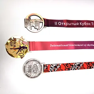 Fabricante Custom Promotional Sports Award Souvenir Gift troféus medalhas placas