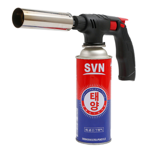 Ngoài trời Nhà Bếp Cắm Trại kim loại khí <span class=keywords><strong>Torch</strong></span> đòn <span class=keywords><strong>Torch</strong></span> Logo-Đóng gói butan nhẹ hơn - Product Image 2