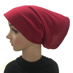 New Arrival Cotton Lined Inner <b>Cap</b> <b>Hijab</b> Turban Wholesale Arabian Muslium Lady Under Scarf <b>Hijab</b> <b>Cap</b> - Product Image 3
