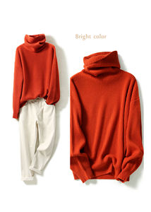 Maglione da <span class=keywords><strong>donna</strong></span> in Cashmere di fascia alta con fondo irregolare primavera estate - Product Image 3