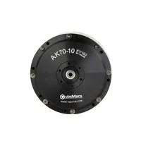 Moteur CC sans balais à aimant permanent AK70-10 puissant 148/310 tr/min 600W/1000W/1200W 48V antidéflagrant à engrenage à vis sans fin, efficacité IE4