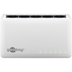 GooBay 5-Port Gigabit Ethernet Network Switch With Led <b>Indicators</b> For Home Office Use - Product Image 1