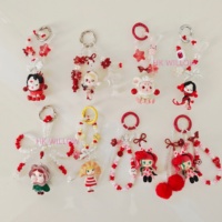 Huilen Baby Sleutelhanger Diy Dames Tas Opknoping Custom Logo Verpakking Mobiele Telefoon Ketting Groothandel