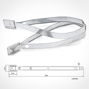 Sceau de conteneur jetable en acier haute sécurité AH-MC002 pour camions, remorques et voitures - Product Image 6