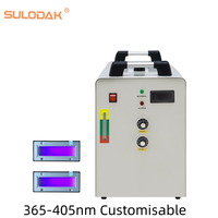 7515 Lampu LED Pengering UV Berpendingin Air 300W 385-395 NM untuk Pelapisan Industri, Sistem Pengeringan  Epson Dual-Head