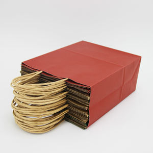 Sacchetti di carta Kraft cibo da asporto su misura per panetterie, panetterie, pasticcerie, ristorante - Product Image 5