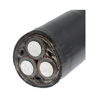 Yjv 0,6/1kV 4-adriges Aluminium-Stromkabel 4C Kupfer 25 mm2-300 mm2 Quadratisches PVC XLPE SWA Gepanzert 70 mm2 75 mm2 150 mm2 Größen erhältlich