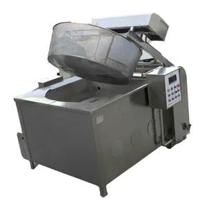 Commercial Electric Gas open pressure deep Fryer with oil pump built in filter machine