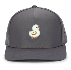 Gorra de camionero de Golf de cuerda de 5 paneles con logotipo bordado personalizado al por mayor, gorras de béisbol de Golf deportivas de nailon con agujeros cortados a láser - Product Image 1