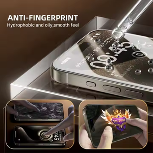 Accesorios para teléfonos móviles Anti-Spy Mica 9H Protectores de vidrio templado Protector DE PANTALLA DE PRIVACIDAD móvil para <span class=keywords><strong>iPhone</strong></span> 14 Plus 15 16 Pro Max - Product Image 5