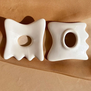 Herramienta Profesional de Masaje Muscular Gua Sha de Cerámica, Modelo ABK Abarke-45, Mini Masajeador Facial, Drenaje Linfático, Lifting Facial - Product Image 4