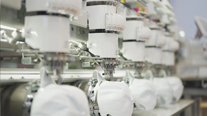 เครื่องปักหมวกไฟฟ้า 4 หัว แบบหัวกลม 10 หัวเข็ม สำหรับปักหมวก เสื้อผ้า - Product Image 6