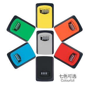 Simply Key <b>Box</b> <b>Combination</b> <b>Lock</b> Wall Mounted Rectangle Mechanical Storage <b>Box</b> For Home Outdoor Use - Product Image 5