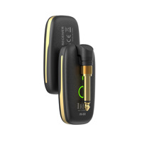 IRIN Transceiver Gitar Akustik Nirkabel ABS Penerima Pickup Bass Tembaga