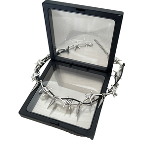 Collana di rivetti in metallo con personalità Hip-hop Punk gotico scuro SongYi - Product Image 6