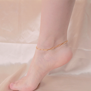 Mode multicouche chaîne bracelets <span class=keywords><strong>de</strong></span> <span class=keywords><strong>cheville</strong></span> pour femmes en acier inoxydable plaqué <span class=keywords><strong>or</strong></span> <span class=keywords><strong>cheville</strong></span> jambe chaîne <span class=keywords><strong>cheville</strong></span> Bracelets plage pied bijoux - Product Image 6
