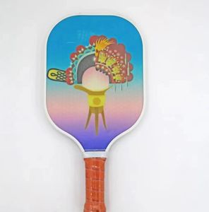 Ensemble de batte de pickleball en fibre de carbone légère personnalisée <span class=keywords><strong>MCG</strong></span> avec poignée rembourrée et raquette - Product Image 6