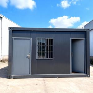 High End 20FT Modular Prefab Sandwich Panel Steel Structure Villa Detachable Container <b>Houses</b> with Movable Design for Office Use - Product Image 1